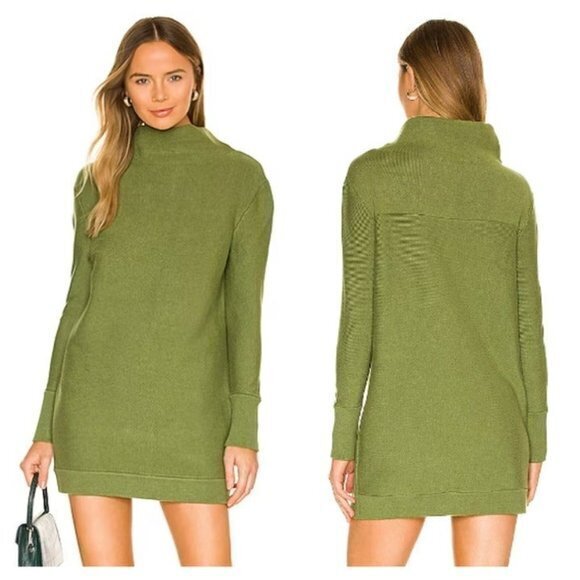 Stitches & Stripes Lisbon Tunic Dress - Dark Moss